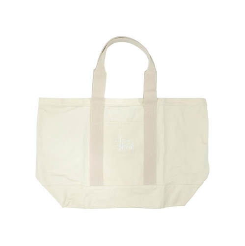 STUSSY 斯图西 男士 FW26 单肩包 米色棉肩包