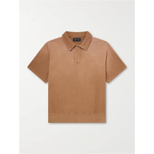 Les Tien 男士 FW26 POLO衫 Tennis-Polo 条带棉质凸纹布