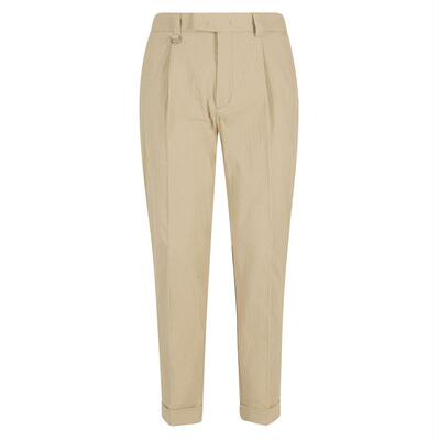 Paolo Pecora 保罗·皮科拉 男士 长裤 Paolo Pecora 纹理锥形裤