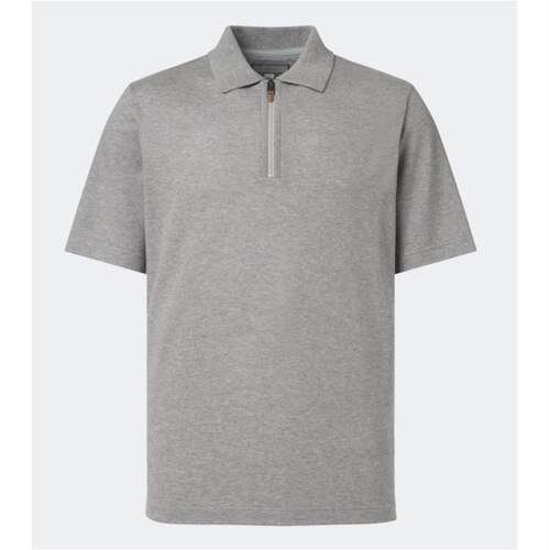 Canali 康钠丽 男士 POLO衫 棉质羊绒Polo毛衣