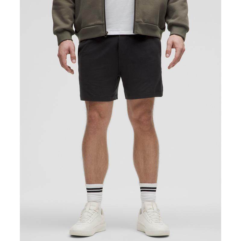 lululemon 男士 短裤 Recycled-Jersey 直筒弹力抽绳短裤