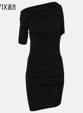 Jacquemus 女款Drapeado 针织迷你连衣裙 迷衣时尚