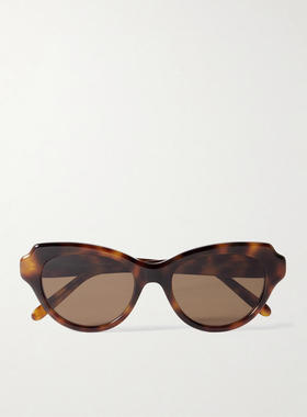 Loewe 女士 26春新品 太阳镜 猫眼龟甲色醋纤太阳眼镜