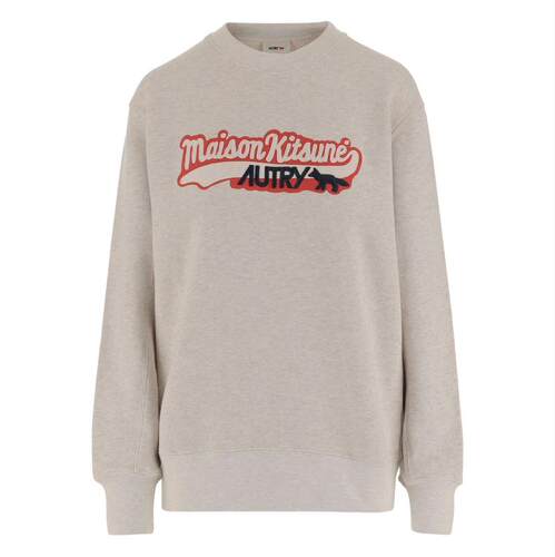 Maison Kitsuné 男士 FW25 毛衣 米白色棉质