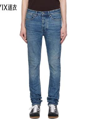 Ksubi 男士蓝色 Van Winkle Mids 牛仔裤 迷衣时尚