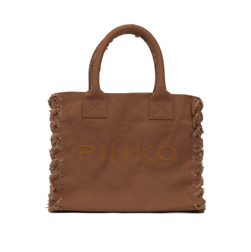 Pinko 品高 女士 SS26 托特包 中号沙滩购物袋图片