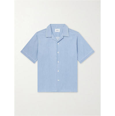 NN.07 男士 FW26 衬衫 Julio SS 5765 Camp-Collar 棉质青年布