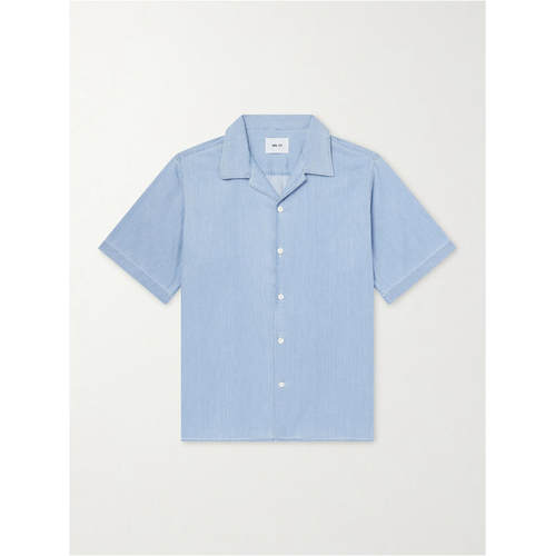 NN.07 男士 FW26 衬衫 Julio SS 5765 Camp-Collar 棉质青年布