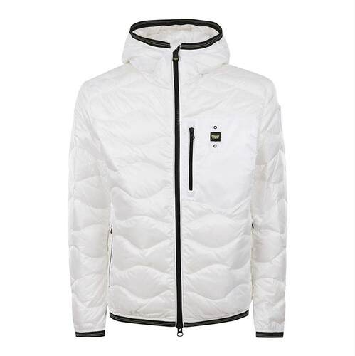 Blauer 男士 SS26 夹克 绗缝连帽羽绒服
