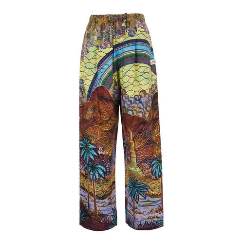 VLISCO DIALOGUES 女士 FW26 长裤 Fabric, 多色印花高科技