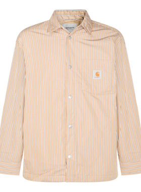 Carhartt WIP卡哈特 男士 夹克 浅褐色棉质休闲夹克
