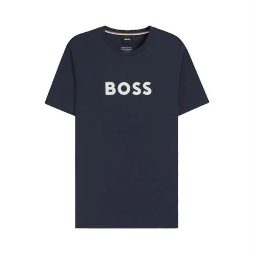 Boss 博斯 男士 T恤 Cotton-jersey T-shirt with logo print