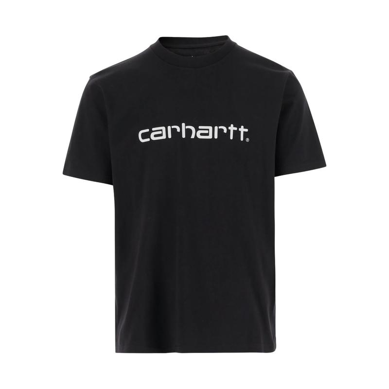 Carhartt WIP 男士 SS26 T恤 PRE and Polos T恤黑色T恤