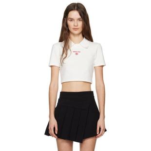 Shushu/Tong 女士 T恤 白色 Logo Tight-Fitting Short