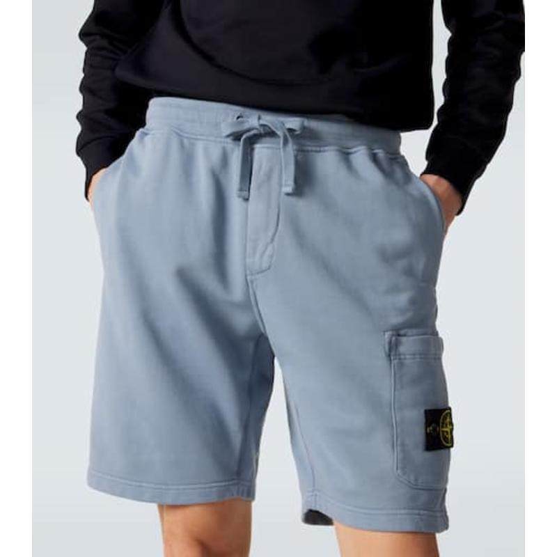 Stone Island 男士 短裤 Compass 棉质短裤,男装,短裤,淘宝优惠券,粉丝福利购,淘宝优惠卷