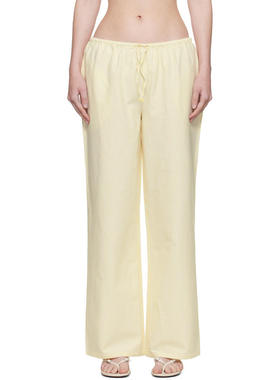 Danielle Guizio 女士 运动长裤 黄色条纹长裤