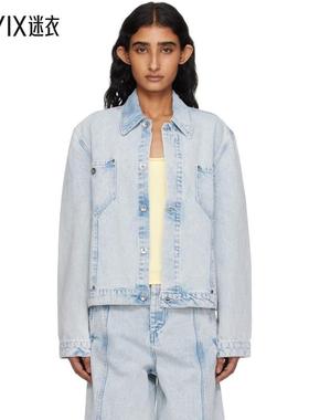 YMC 女款蓝色 Loft 牛仔夹克 迷衣时尚