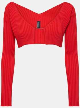 Jacquemus 雅克慕斯 女士 开衫 La Maille Pralù 短款针织