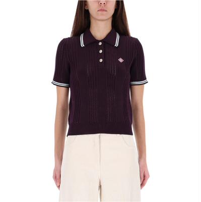 Casablanca 女士 FW25 POLO衫 棉质针织