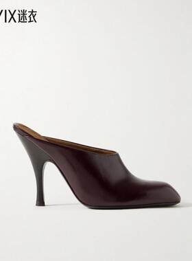 【秋季新品】Khaite 女款Colt 皮质凉拖 迷衣时尚