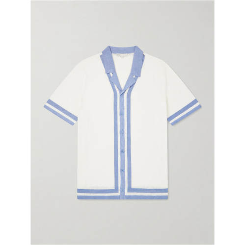 Onia 男士 FW26 衬衫 Camp-Collar 亚麻