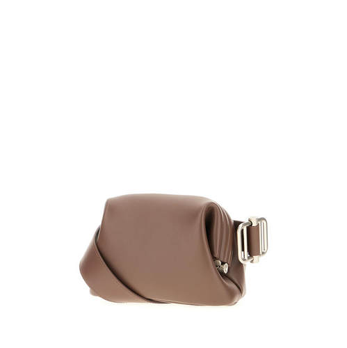 Osoi 女士 FW26 单肩包 Pecan Brot 棕色皮革斜挎包