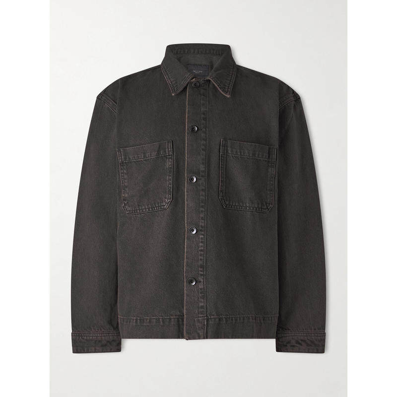 Rag  Bone 男士 SS26 夹克 Brooks 牛仔衬衫式夹克,男装,牛仔外套,淘宝优惠券,粉丝福利购,淘宝优惠卷