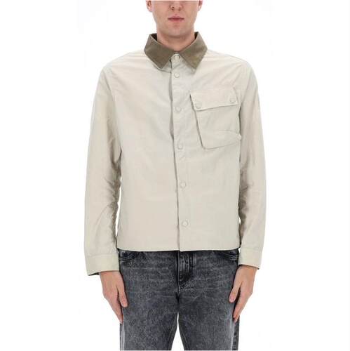 Belstaff 贝达弗 男士 SS26 夹克 Belstaff 按扣前口袋