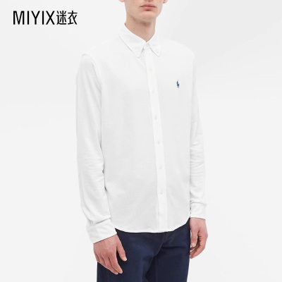 Polo Ralph Lauren拉夫劳伦 男士 经典版型小马刺绣纽扣衬衫
