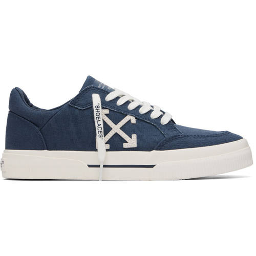 Off-White 男士 运动鞋 蓝色 Low Vulcanized