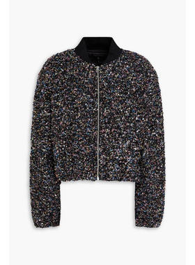 Rag  Bone 女士 夹克 Samira 珠片精饰毛圈短夹克