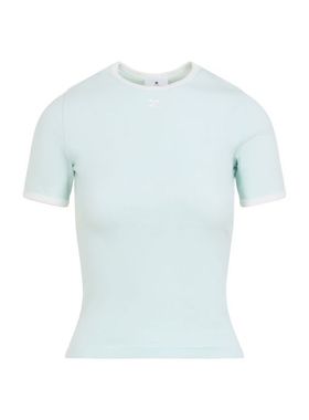 Courrèges 女士 SS26 T恤 Heritage 圓領 T 卹