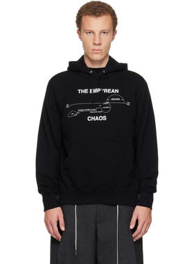 UNDERCOVER 男士 卫衣 黑色 UC2E4893 连帽衫