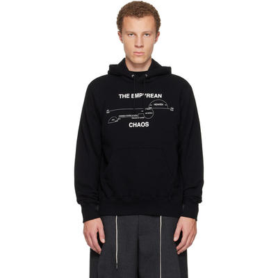 UNDERCOVER 男士 卫衣 黑色 UC2E4893 连帽衫