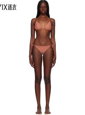 Maison Kitsuné 女款粉色 Baby Fox 比基尼 迷衣时尚