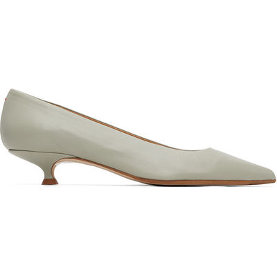 Aeyde 女士 高跟鞋 灰色 Cari Pointed-Toe 中跟鞋