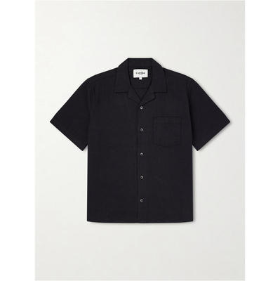 Corridor 男士 FW26 衬衫 Cotton-Hopsack 可拆卸领