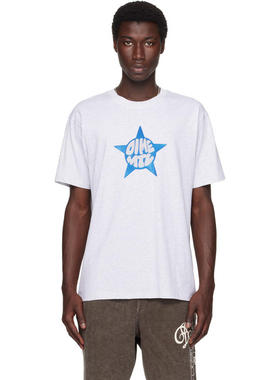 Dime MTL 男士 T恤 灰色 Star T 恤