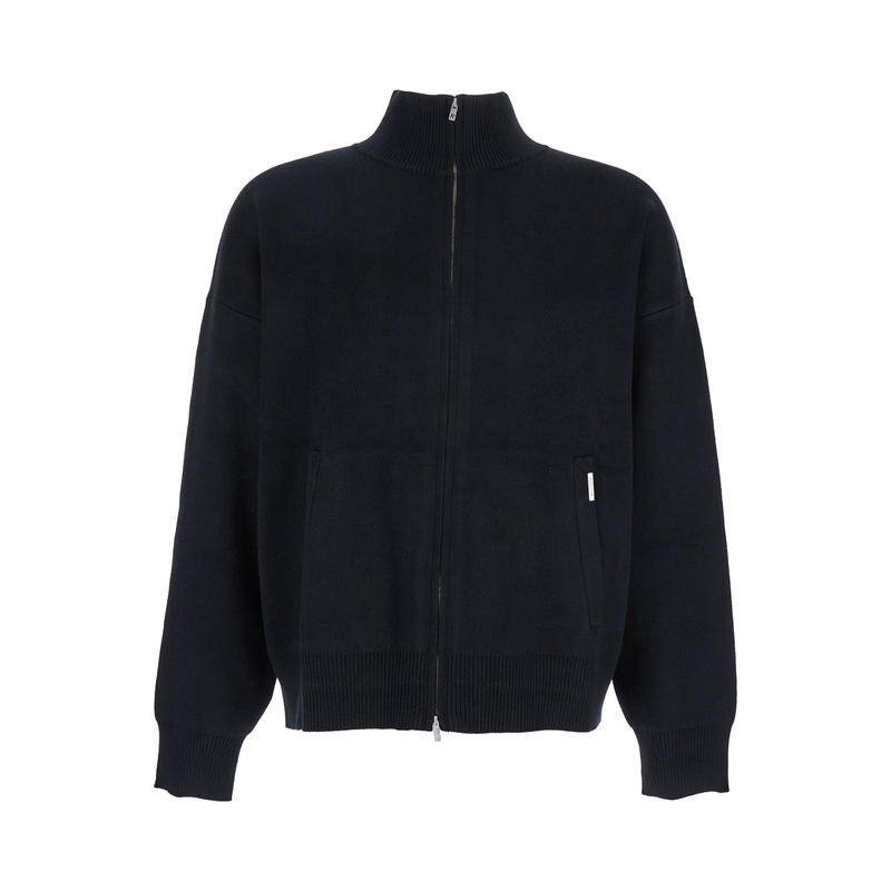 Represent 男士 卫衣 黑色带Logo刺绣后徽标拼缀口袋棉质男士卫衣