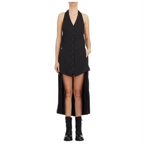 Helmut Lang 海尔姆特·朗 女士 SS25 中长连衣裙 挂脖背心连衣裙