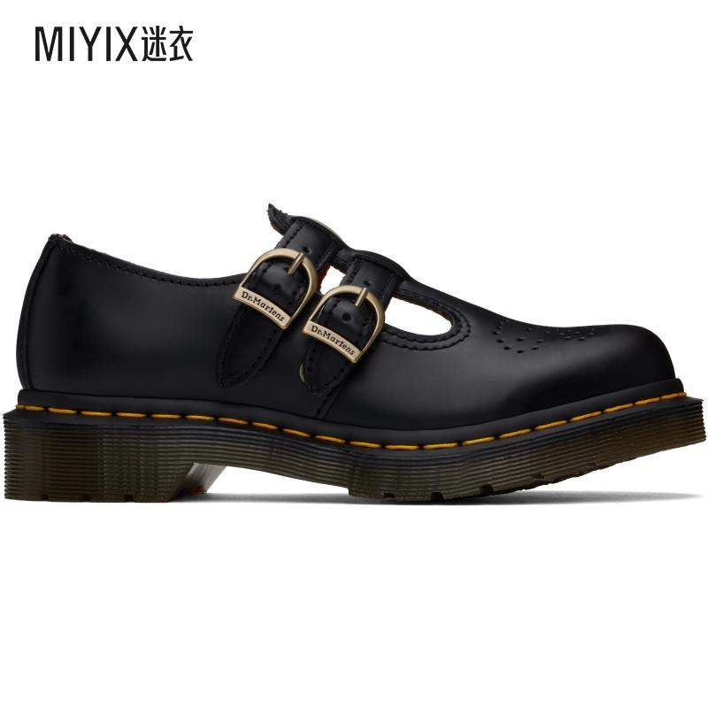 Dr. Martens马丁 女士黑色 8065 Smooth Leather 玛丽珍鞋 迷衣时