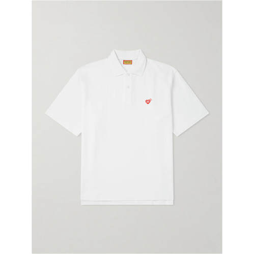 HUMAN MADE 男士 FW26 POLO衫 Logo装饰棉质凸纹布