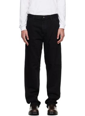 Carhartt WIP卡哈特 男士 牛仔长裤 黑色 Single Knee 牛仔裤