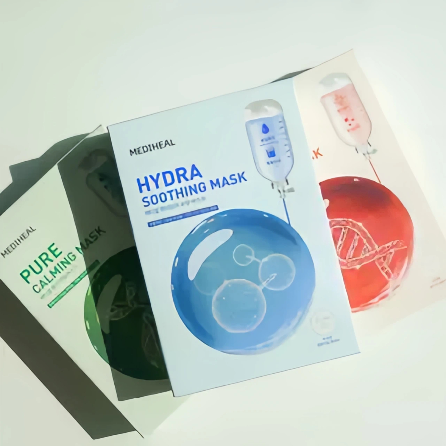 MEDIHEAL美迪惠尔面膜活力水润镇静舒缓面膜韩国本土代购直邮