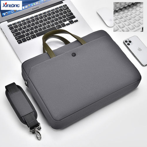 2025新款电脑包手提单肩适用苹果华为14联想Y9000p拯救者r9000游戏本15.6寸戴尔y7000华硕男女16英寸