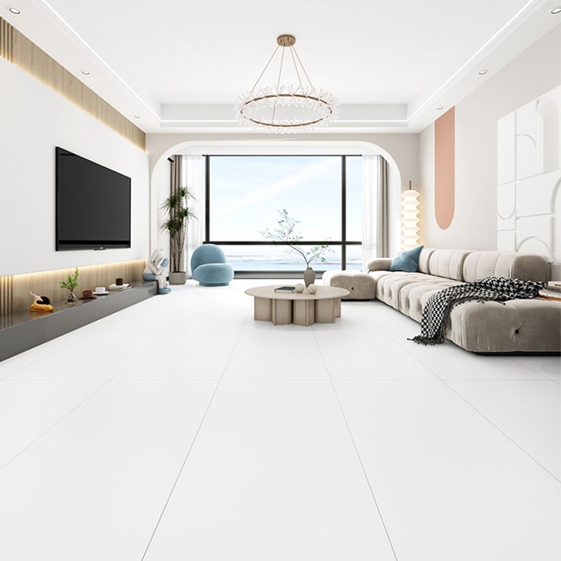 广东天鹅绒岩板750x1500柔光奶油风瓷砖客厅地砖超白胚卫生间墙砖