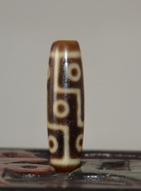 藏式天然高油风化包浆手工九眼天珠锁骨链散珠吊坠正品送链