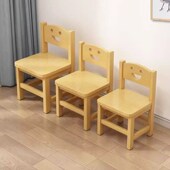 实木小凳子家用小板凳矮凳儿童靠背小椅子小N方凳幼儿园学习椅木