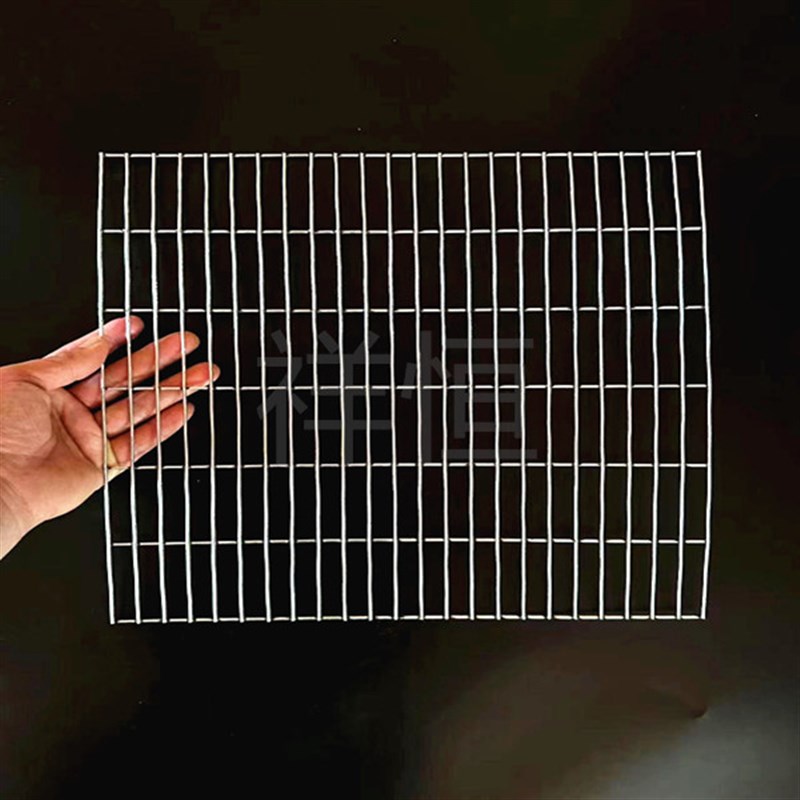 条形烧烤网晾晒h淋油油炸网烤菜烤肉网组笼网户外网片商用网格铁