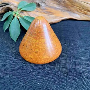 天然泗滨砭石顶阳石会阴穴砭石元气顶男女通O用按摩器砭石顶阴翘